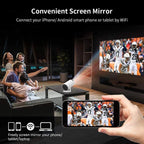 Portable Smart Mini Projector with 4K Decoding