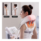 Wireless Heated Neck & Shoulder Massager🤍✨
