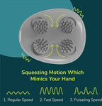 Caresmith Scalp Massager: Rechargeable Head Massager for Relaxation and Hair Care