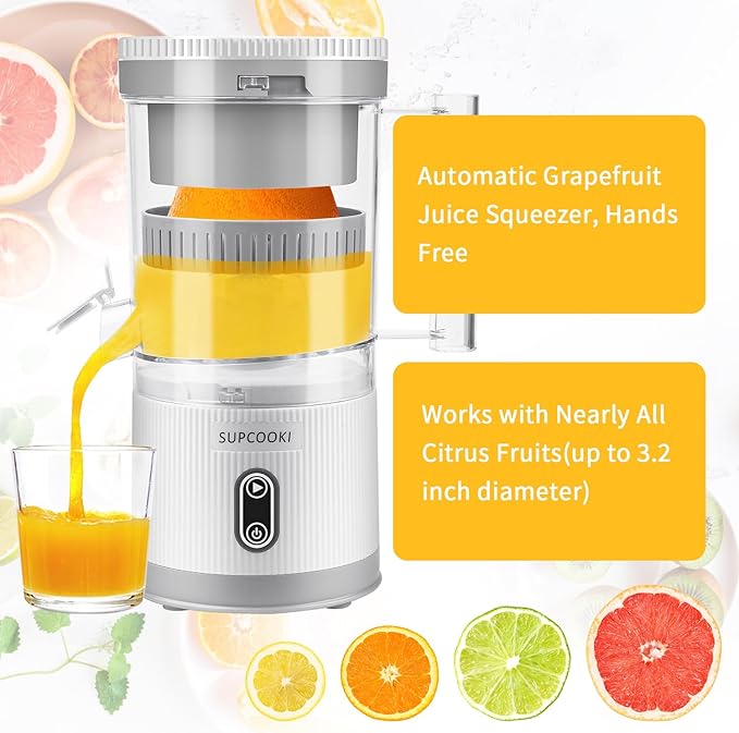 Electric Citrus Juicer – SUPCOOKI🌸