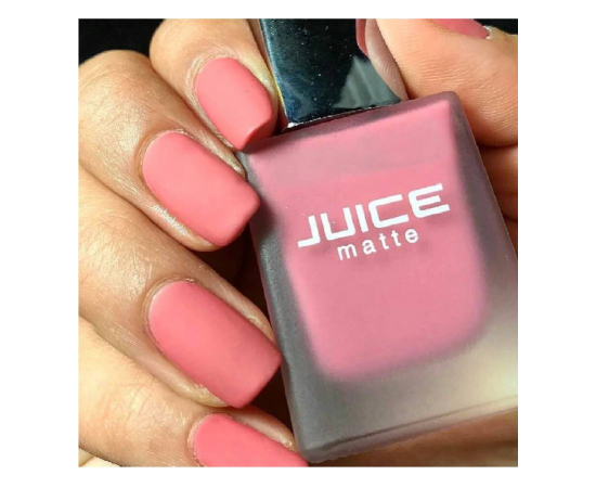 Juice Matte Pink Nail Polish 💅
