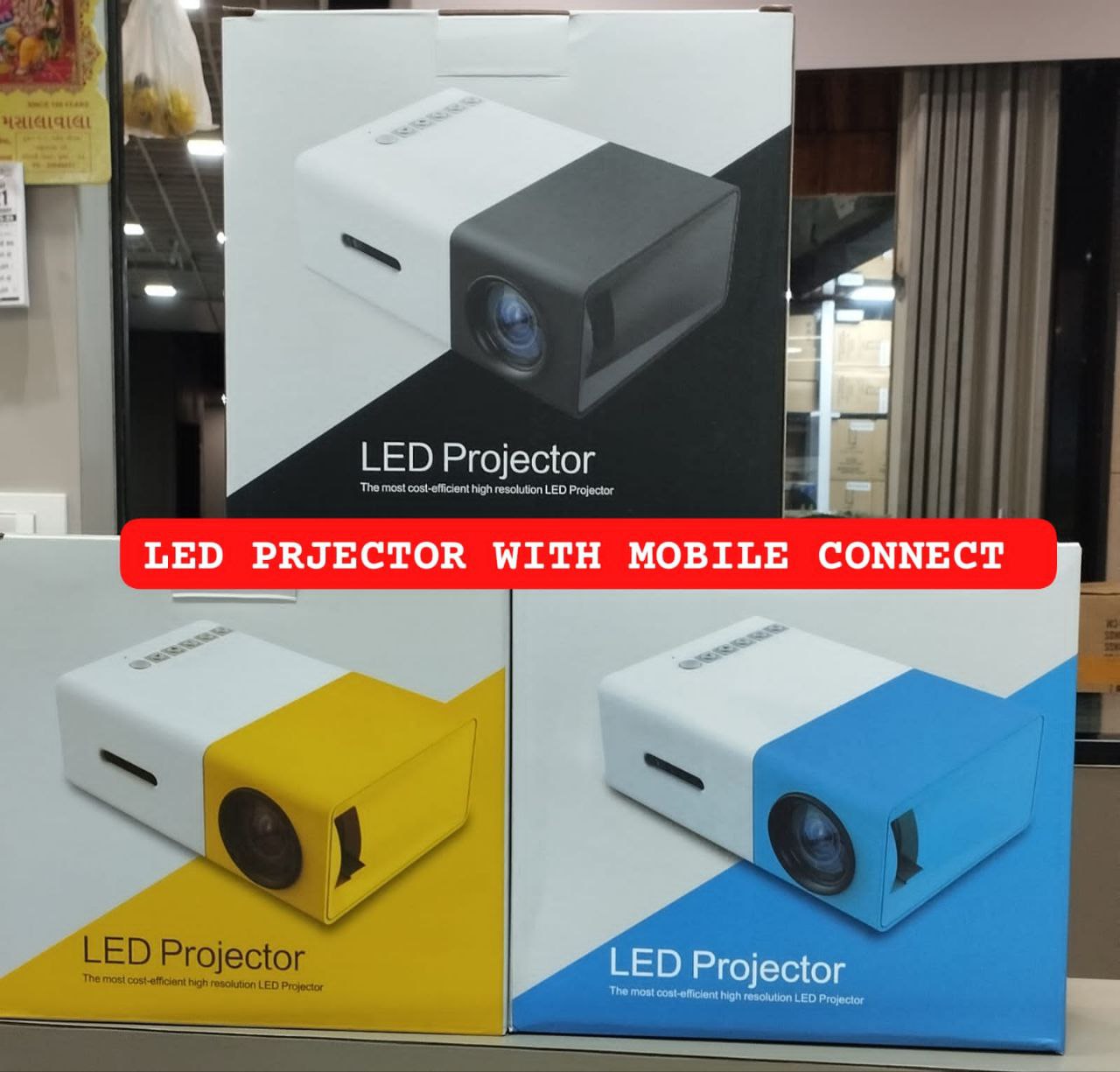 Mini LED Projector 📽️✨