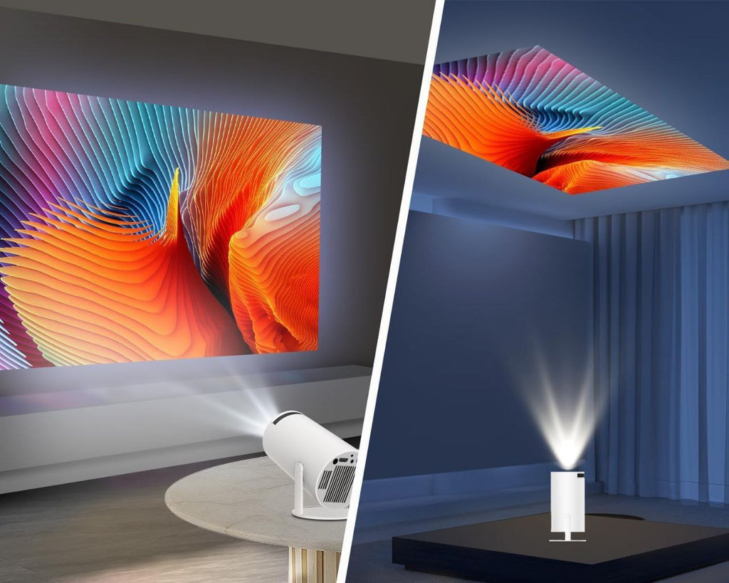 Portable Smart Mini Projector with 4K Decoding