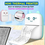 Mini Portable Thermal Printer Wireless Bluetooth Printer
