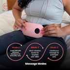 Period Cramp Relief Massager With Heating Pad