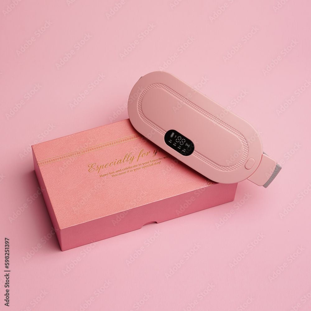 Period Cramp Relief Massager With Heating Pad