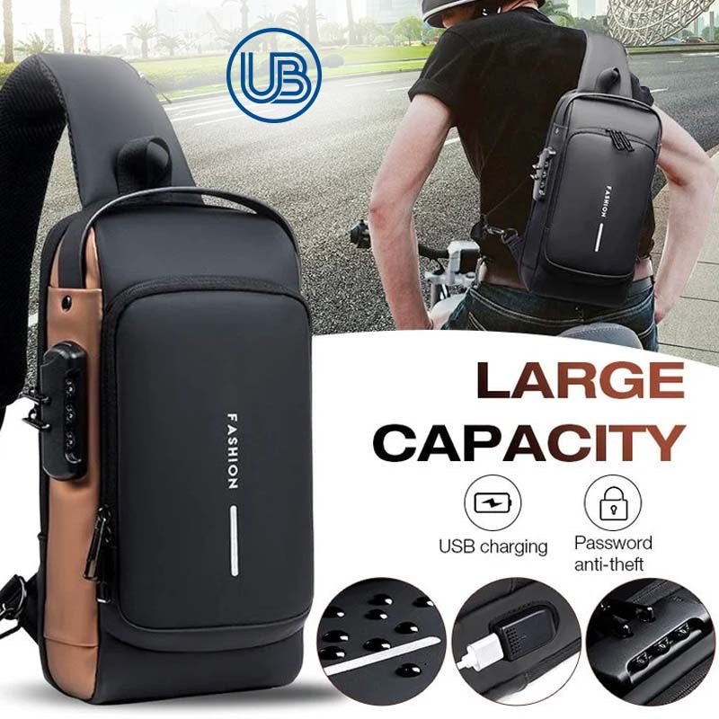 Crossbody Bags Men Multifunctional
Backpack Shoulder Chest Bags