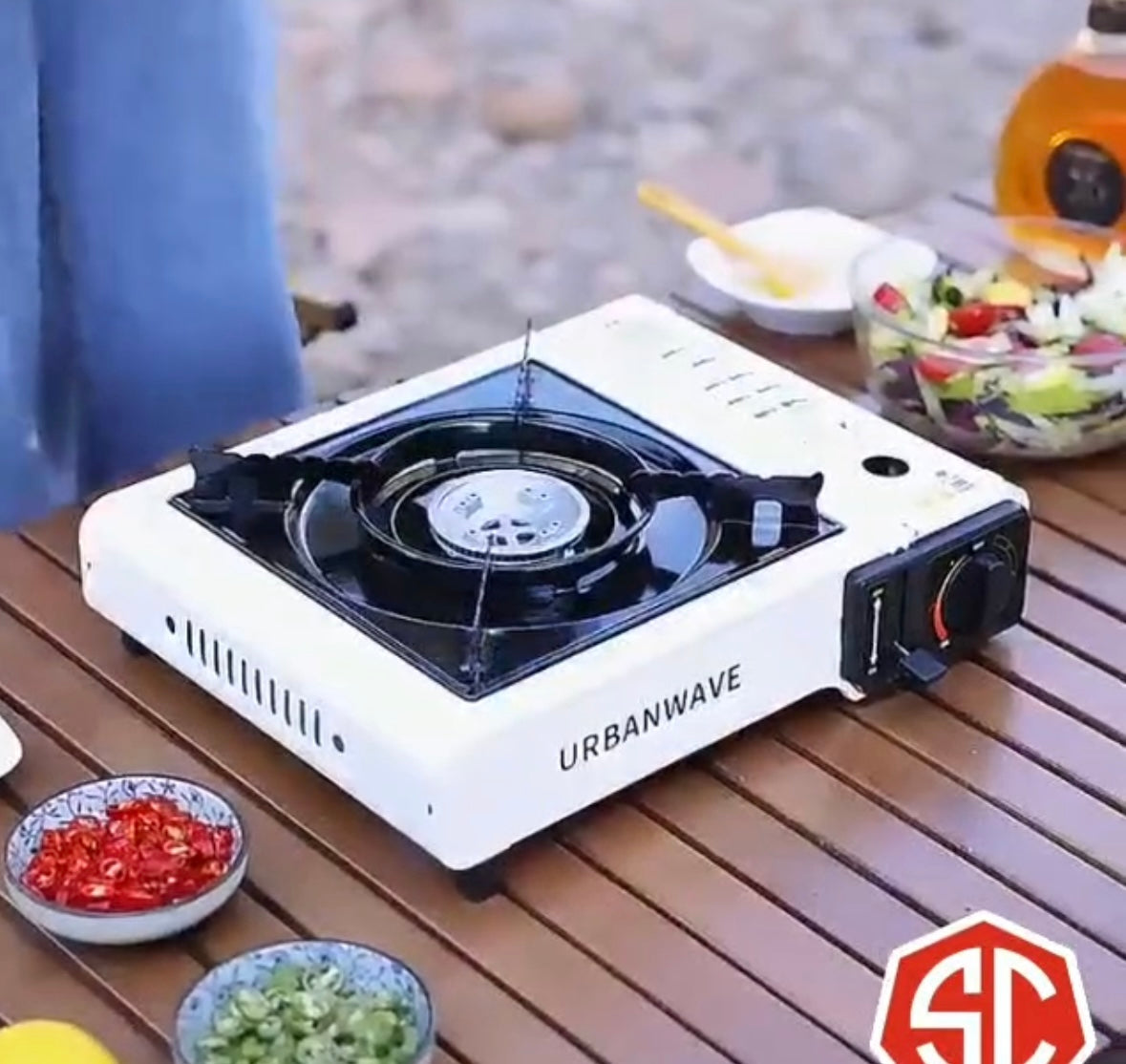 Urban Wave Portable Stove – Cook Anywhere, Anytime!
