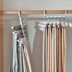 5-In-1 Multi-Layer Hanger 👚👖 Cloth Steel Organizing Hanger