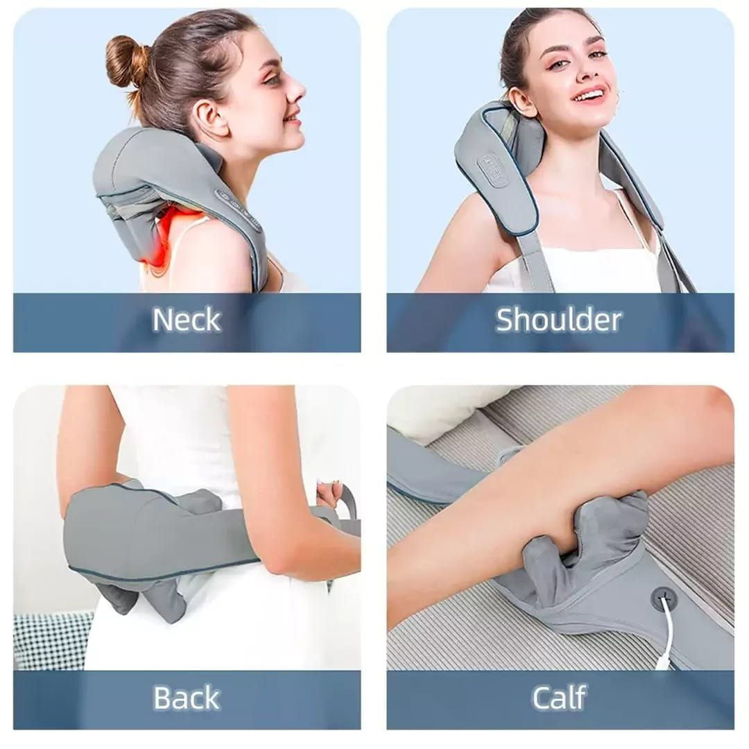 Neck & Shoulder Massager with Heat – Pain Relief That Pays Off!