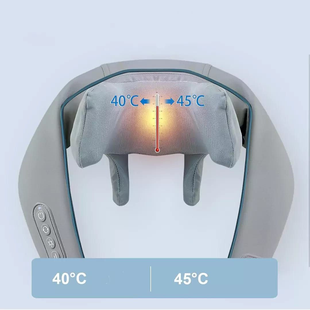 Wireless Heated Neck & Shoulder Massager🤍✨