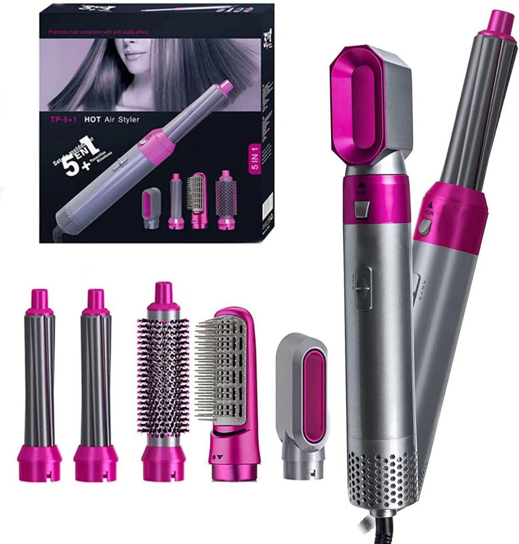 5-in-1 Hot Air Styler – Complete Hair Styling Kit