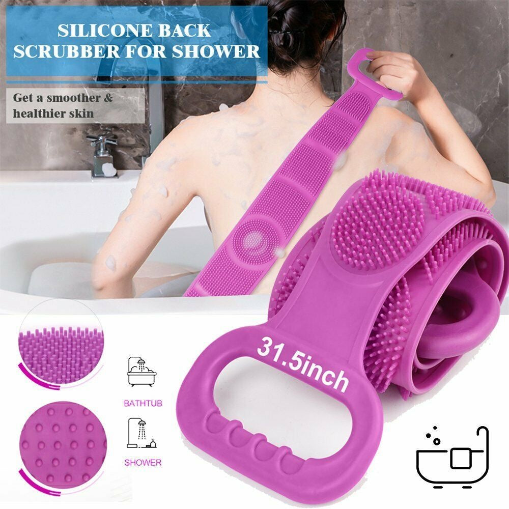 Silicon Back Scrubber For Shower