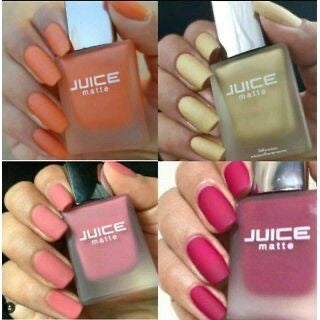 Juice Matte Pink Nail Polish 💅