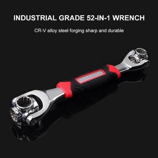 Industrial Grade 52-in-1 Multipurpose Socket Wrench