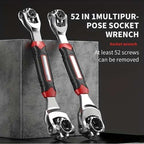 Industrial Grade 52-in-1 Multipurpose Socket Wrench