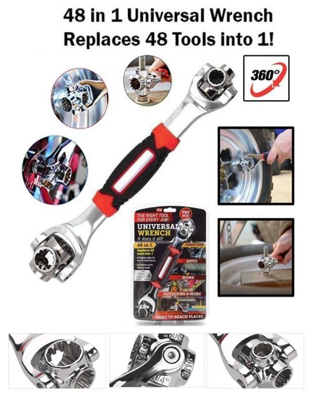 Industrial Grade 52-in-1 Multipurpose Socket Wrench