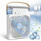 Portable Air Cooler Fan with 600ml Water Tank