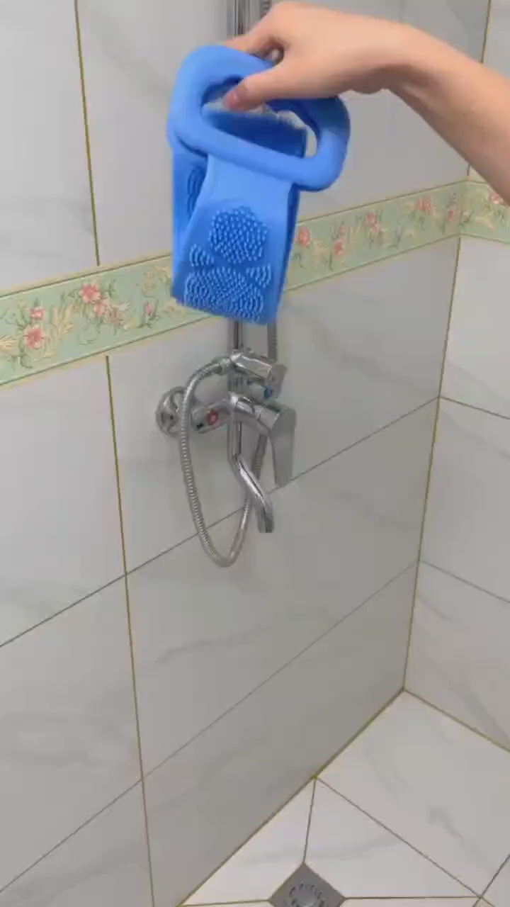 Silicon Back Scrubber For Shower