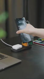 3-in-1 Wireless Charging Station for Phone, Watch & Earbuds ⚡